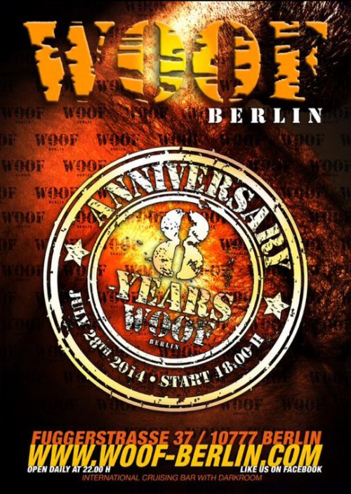 8 Jahre Woof Berlin