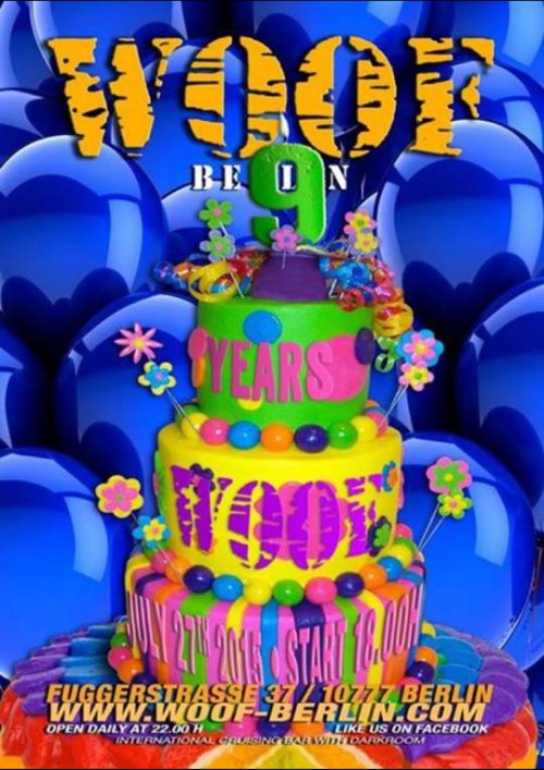 9 Jahre Woof Berlin