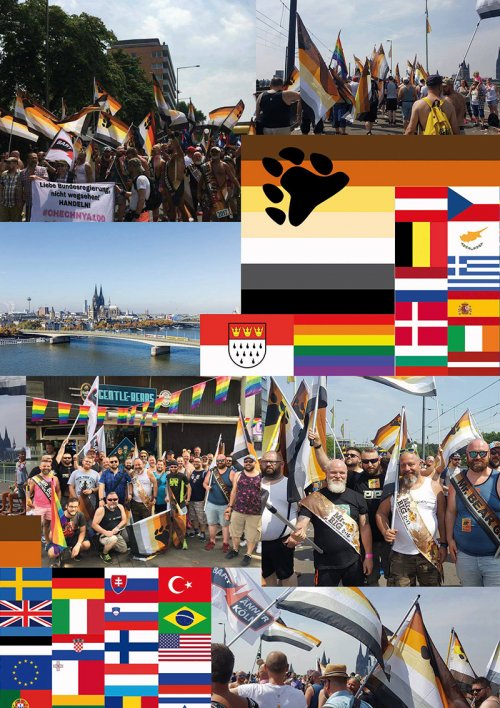 BÄREN Gruppe / BEAR Squad - ColognePride-Parade 2018
