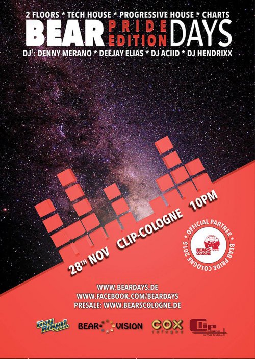 BEAR DAYS - PRIDE EDITION 2015 