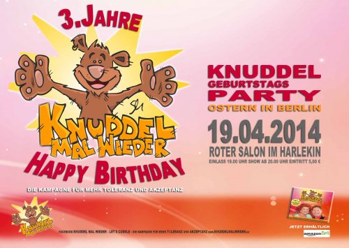 Knuddel Geburtstagsparty