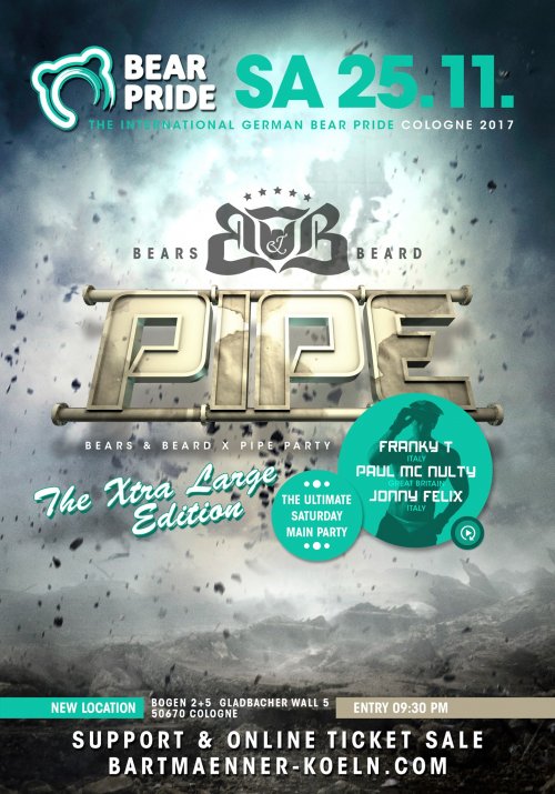 PIPE meets Bears & Beard - XXL Edition